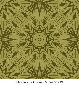 Modern decorative floral lace pattern. Luxury texture for wallpaper, invitation, decor, fabric. Vector illustration.