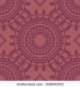 Modern decorative floral lace pattern. Luxury texture for wallpaper, invitation, decor, fabric. Vector illustration.