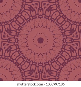 Modern decorative floral lace pattern. Luxury texture for wallpaper, invitation, decor, fabric. Vector illustration.