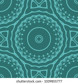Modern decorative floral lace pattern. Luxury texture for wallpaper, invitation, decor, fabric. Vector illustration.