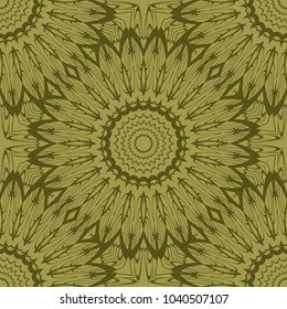 Modern decorative floral lace pattern. Luxury texture for wallpaper, invitation, decor, fabric. Vector illustration.