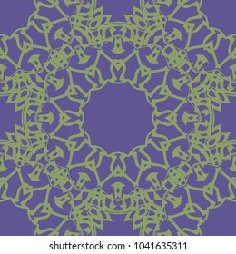 Modern decorative floral lace pattern. Luxury texture for wallpaper, invitation, decor, fabric. Vector illustration.