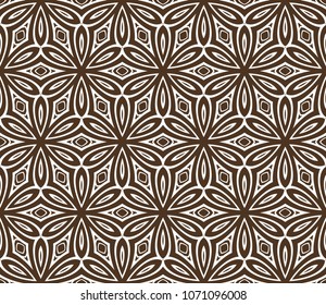 Modern decorative floral lace pattern. Luxury texture for wallpaper, invitation, decor, fabric. Modern vector illustration.