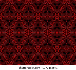 Modern decorative floral lace pattern. Luxury texture for wallpaper, invitation, decor, fabric. Modern vector illustration.