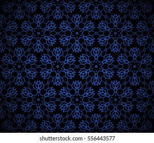 Modern decorative floral lace pattern. template. Creative Vector illustration. for design invitation, background, wallpaper