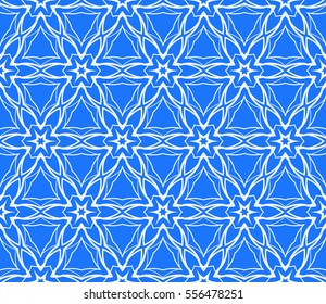 Modern decorative floral lace pattern. template. Creative Vector illustration. blue color. for design invitation, background, wallpaper