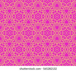 Modern decorative floral lace pattern. Luxury texture for wallpaper, invitation, decor, fabric. Vector illustration.