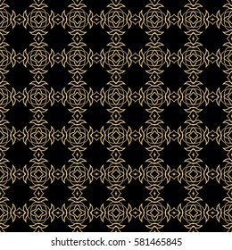 Modern decorative floral pattern. ethnic texture for wallpaper, invitation, decor, fabric. Vector illustration.
