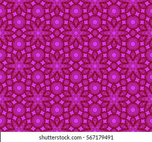 Modern decorative floral pattern. Luxury texture for wallpaper, invitation, decor, fabric. Vector illustration.