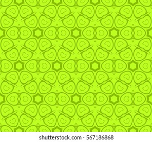 Modern decorative floral pattern. Luxury texture for wallpaper, invitation, decor, fabric. Vector illustration.