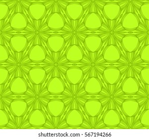 Modern decorative floral pattern. Luxury texture for wallpaper, invitation, decor, fabric. Vector illustration.