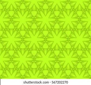 Modern decorative floral pattern. Luxury texture for wallpaper, invitation, decor, fabric. Vector illustration.