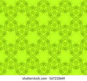 Modern decorative floral pattern. Luxury texture for wallpaper, invitation, decor, fabric. Vector illustration.