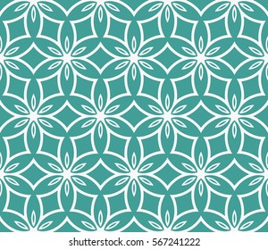 Modern decorative floral pattern. Luxury texture for wallpaper, invitation, decor, fabric. Vector illustration.