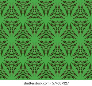 Modern decorative floral pattern. Luxury texture for wallpaper, invitation, decor, fabric. Vector illustration.
