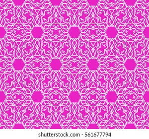 modern decorative floral pattern. seamless vector illustration. template for wallpaper, invitation, decor, fabric, textile