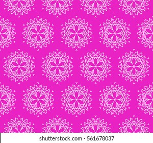modern decorative floral pattern. seamless vector illustration. template for wallpaper, invitation, decor, fabric, textile