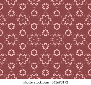 modern decorative floral pattern. seamless vector illustration. template for wallpaper, invitation, decor, fabric, textile