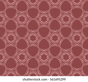 modern decorative floral pattern. seamless vector illustration. template for wallpaper, invitation, decor, fabric, textile