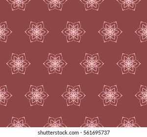 modern decorative floral pattern. seamless vector illustration. template for wallpaper, invitation, decor, fabric, textile
