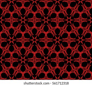 modern decorative floral pattern. seamless vector illustration. template for wallpaper, invitation, decor, fabric, textile