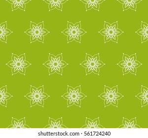 modern decorative floral pattern. seamless vector illustration. template for wallpaper, invitation, decor, fabric, textile