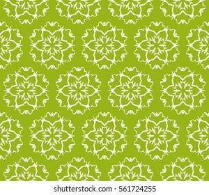 modern decorative floral pattern. seamless vector illustration. template for wallpaper, invitation, decor, fabric, textile