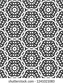 Modern decorative floral shape design vector pattern for many creative ideas