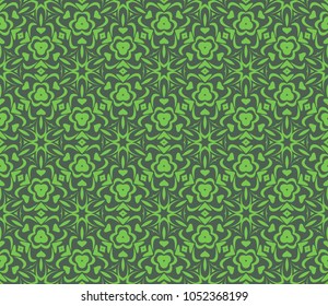 Modern Decorative geometric ornament. Vector illustration. For design, wallpaper