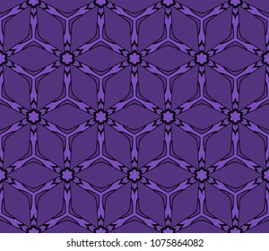 Modern Decorative geometric ornament. Vector illustration. For design, creative wallpaper.