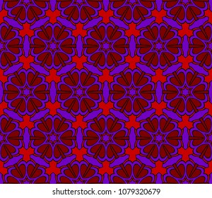 Modern Decorative geometric ornament. Vector illustration. For design, creative wallpaper.