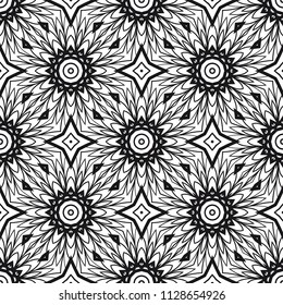 Modern Decorative geometric ornament. Vector illustration. For fantastic design, wallpaper.