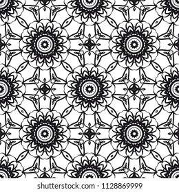 Modern Decorative geometric ornament. Vector illustration. For fantastic design, wallpaper.