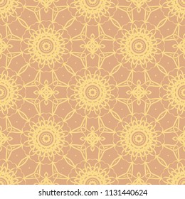 Modern Decorative geometric ornament. Vector illustration. For fantastic design, wallpaper.