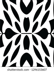 Modern decorative print texture vector pattern shape design for creative ideas