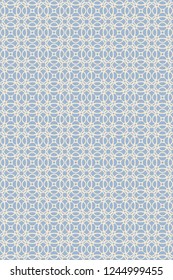 Modern Decorative seamless Abstract geometric pattern. Vector colored illustration. paper for scrapbook.