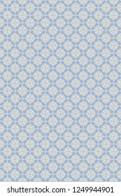 Modern Decorative seamless Abstract geometric pattern. Vector colored illustration. paper for scrapbook.