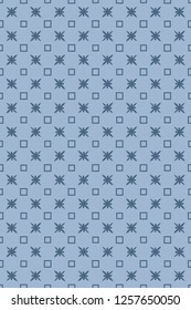 Modern Decorative seamless Abstract geometric pattern. Vector colored illustration. paper for scrapbook.