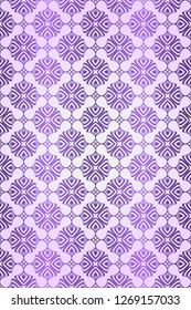 Modern Decorative seamless Abstract geometric pattern. Vector colored illustration. paper for scrapbook.