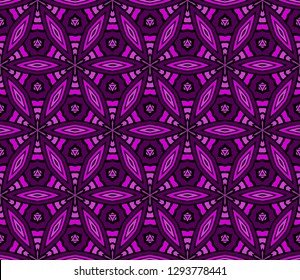 Modern Decorative seamless Abstract geometric pattern. Vector colored illustration. paper for scrapbook