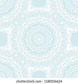Modern Decorative seamless Floral pattern. Vector colored illustration. paper for scrapbook