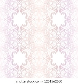 Modern Decorative Seamless Floral Pattern. Vector Colored Illustration. Paper For Scrapbook