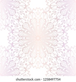 Modern Decorative Seamless Floral Pattern. Vector Colored Illustration. Paper For Scrapbook