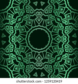 Modern Decorative Seamless Floral Pattern. Vector Colored Illustration. Paper For Scrapbook