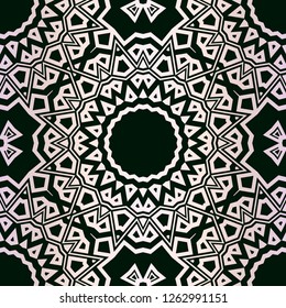 Modern Decorative seamless Floral pattern. Vector colored illustration. paper for scrapbook.