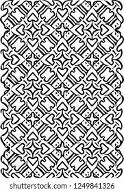 Modern decorative shape design vector pattern for many creative ideas