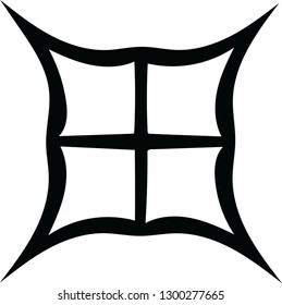 Modern decorative symbol vector pattern design for creative ideas