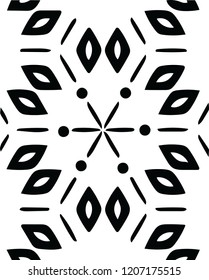 Modern decorative vector pattern shape in old slavic style for many creative ideas