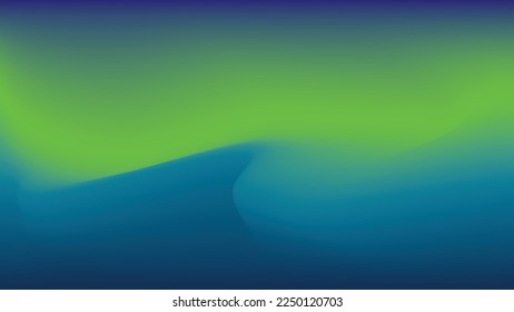Gradiente desenfocado moderno fondo abstracto de color verde suave y azul