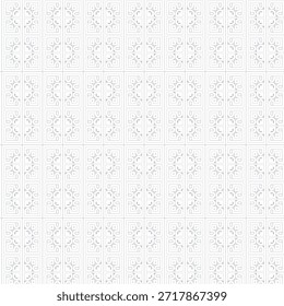 Modern Delicate Geometric Square Seamless Pattern Design for Wallpaper and Background